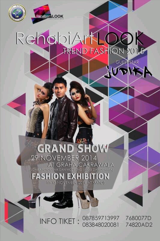 akun resmi fashion show gelar cipta busana universitas negeri malang with @judikaidol 29 November 2014, ikuti lomba fashionshow & fotogenic dewasa & anak² info