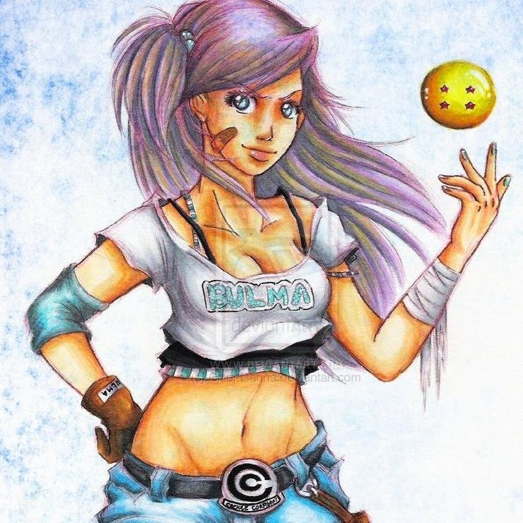Bulma breifs here im smart plus i invented the dragon radar.