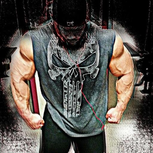 A dude who went from skinny kid to muscle man
 #noexcuses #gymlife