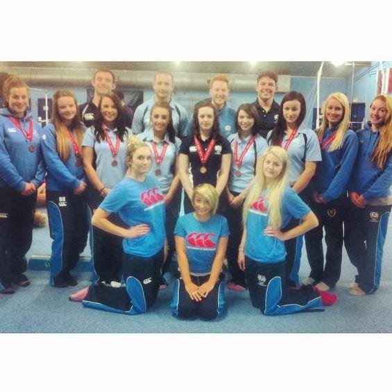 Cardiff Metropolitan Gymnastics Team Follow for more information on training, competitions, results etc.!