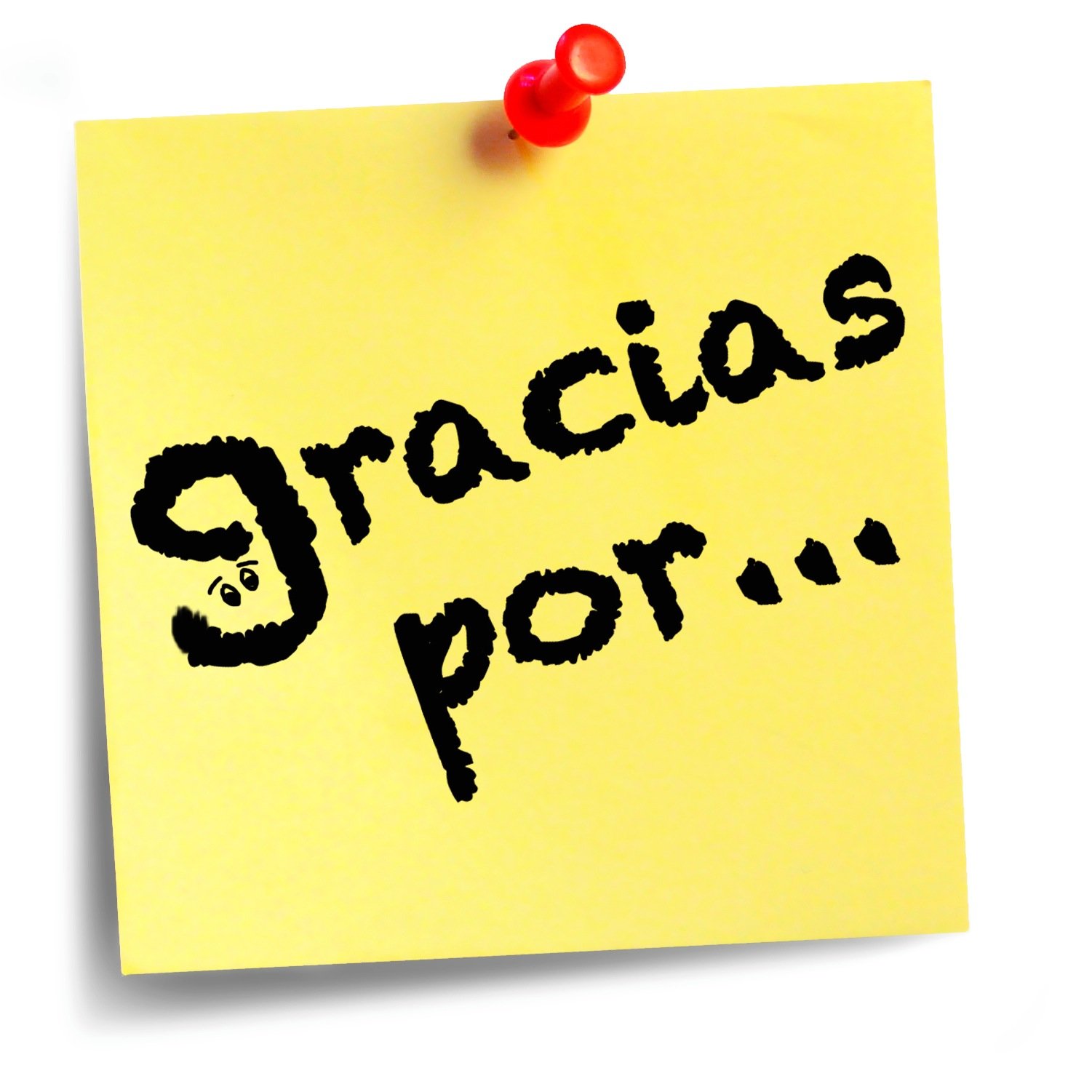 Agradecer, agradecer, agradecer...