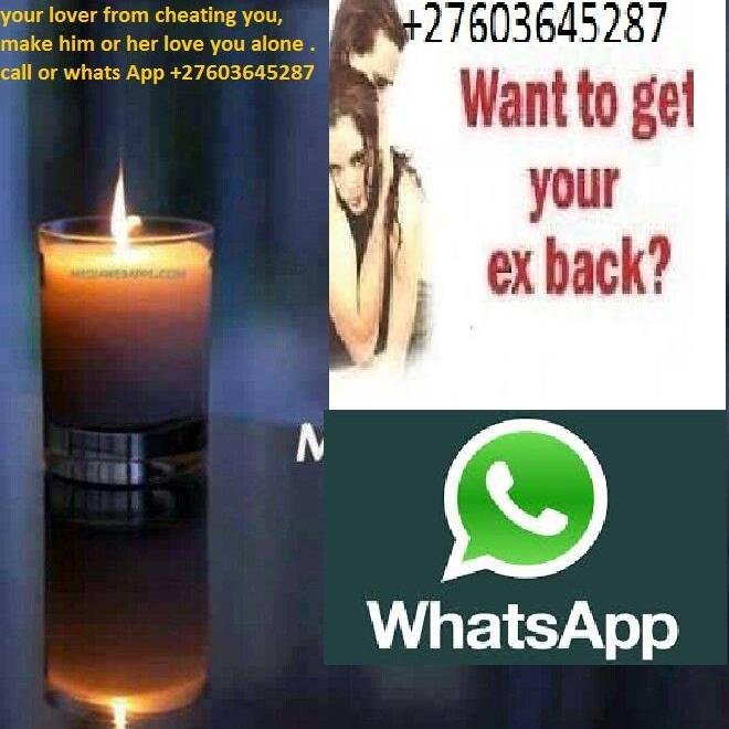 LOST LOVE SPELLS CALL OR WHATS APP +27603645287
Have you lost your true lover? Is your lover with someone else and has left you completely? Have you considered