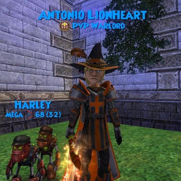 Avid Player of Wizard101 since sometime in 2009, Roaming the Arena most of the times, lvl 110 Myth, lover of pets and pvp.