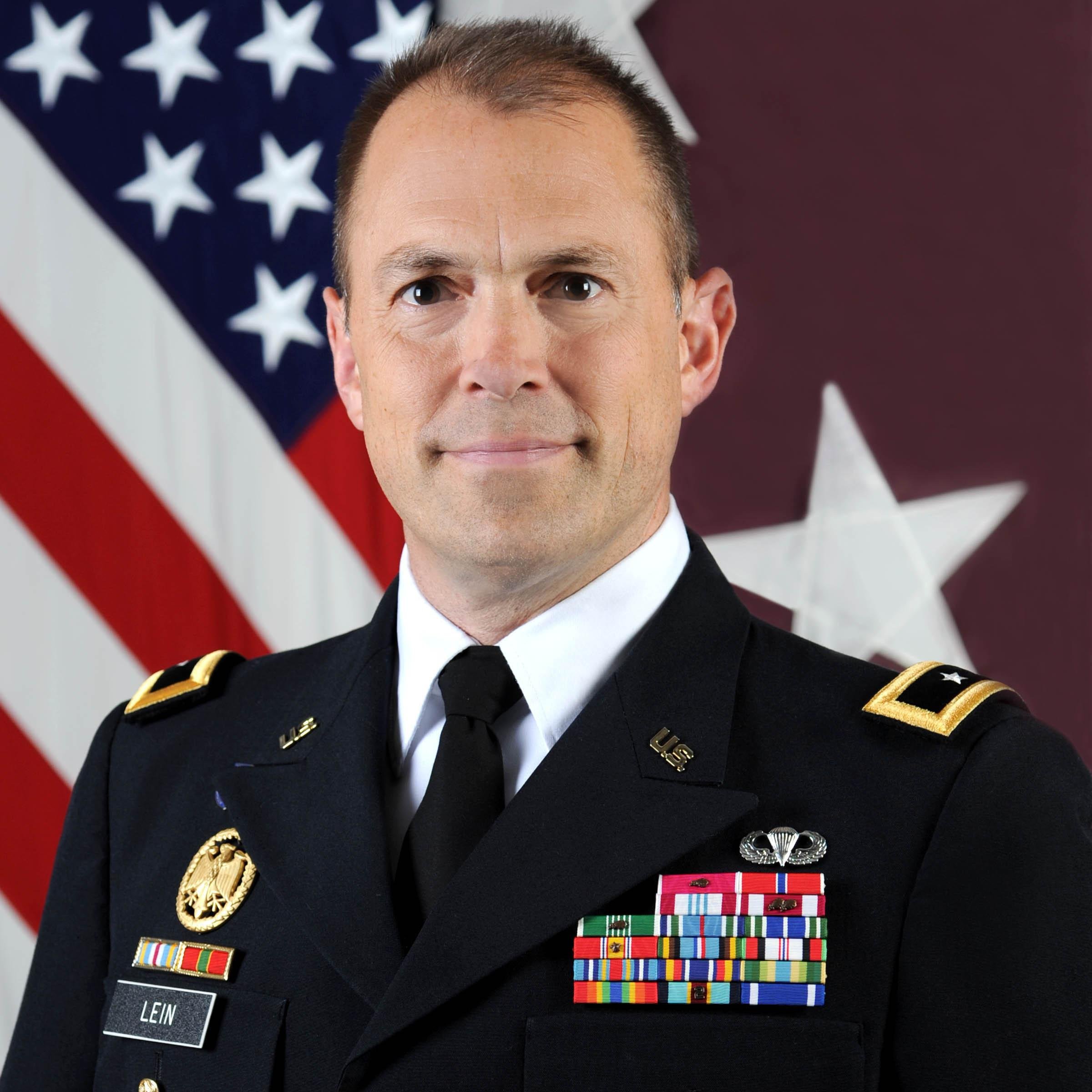 MG Brian C. Lein, Commanding General, of the U.S. Army Medical Research and Materiel Command and Fort Detrick assumed command on Sept. 16, 2014.