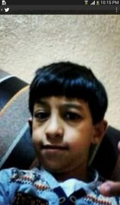 ‏انا اسمي حمد عمري 11 سنه
