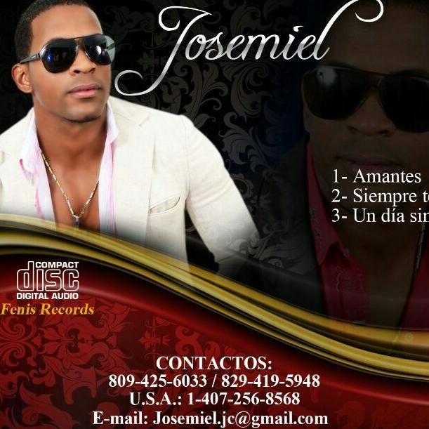 JOSEMIELOFICIAL's profile picture. HOLA SOY JOSEMIEL LO NUEVO DE LA BACHATA Y ESPERO CONTAR CON SU APOYO CON EL TEMA AMANTE,BUSCALOS YA. CONTACTOS EN RD 18298840251 Y EN EU14077605992