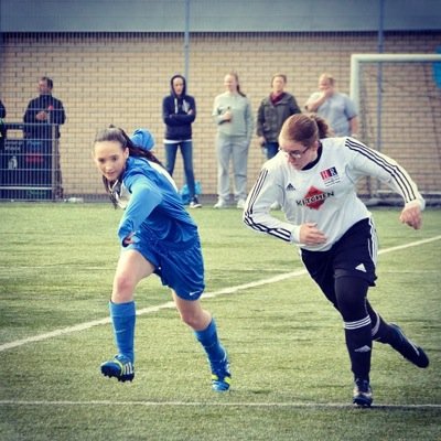 Somewhere behind the athlete you have become, the hours you train and the coaches who have pushed you , is a girl who fell in love with the game⚽️