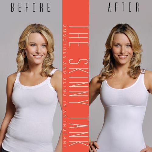 Teez-Her Skinny Tanks and Pants are the perfect solution to hiding those imperfections with a secret nylon/spandex panel that smoothes and slims in an instant!