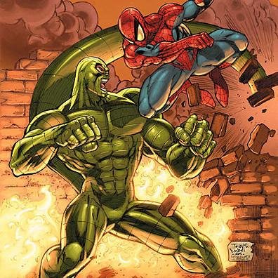 I am Scorpion. And I will bring down the Spider-Man.