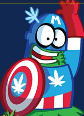El THC corre por mis tricomas
