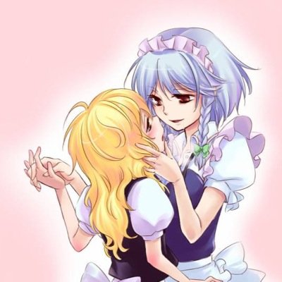 魔理沙＆咲夜さんのプロフィール画像