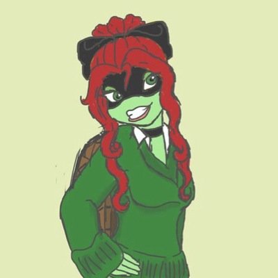 Hello the names Rachel Claire Hamato. Big brother: @future_Raphael # Engaged to: @TMNT2003yoshi. # RP
