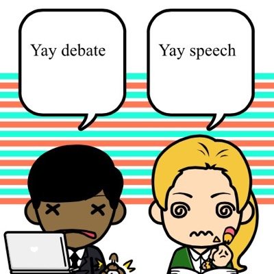 Forensics isn't just for dead people. Tweeting the struggles of a speech kid. Follow.
