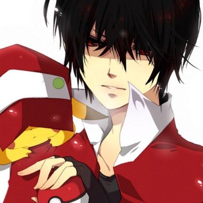 *he gives you a cold glare. he reaches for a Pokeball as you do the same..* Trainer Red: The Original Pokemon Master. No one will defeat Red. Original3Trainers