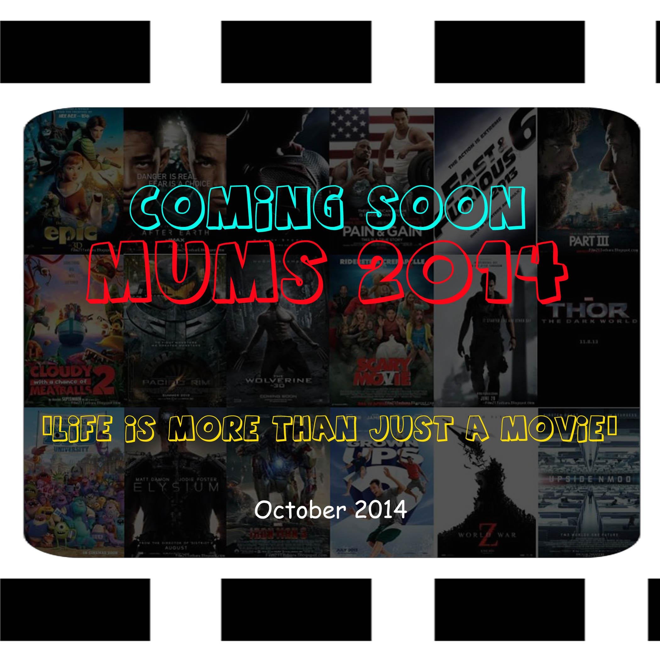 Coming Soon MUMS 2014 by @SIL50IPB | Theme: Movie | Dresscode: Movie Character | 18 oct 2014, auditorium Toyib Hadiwijaya | There's no FUN without U!