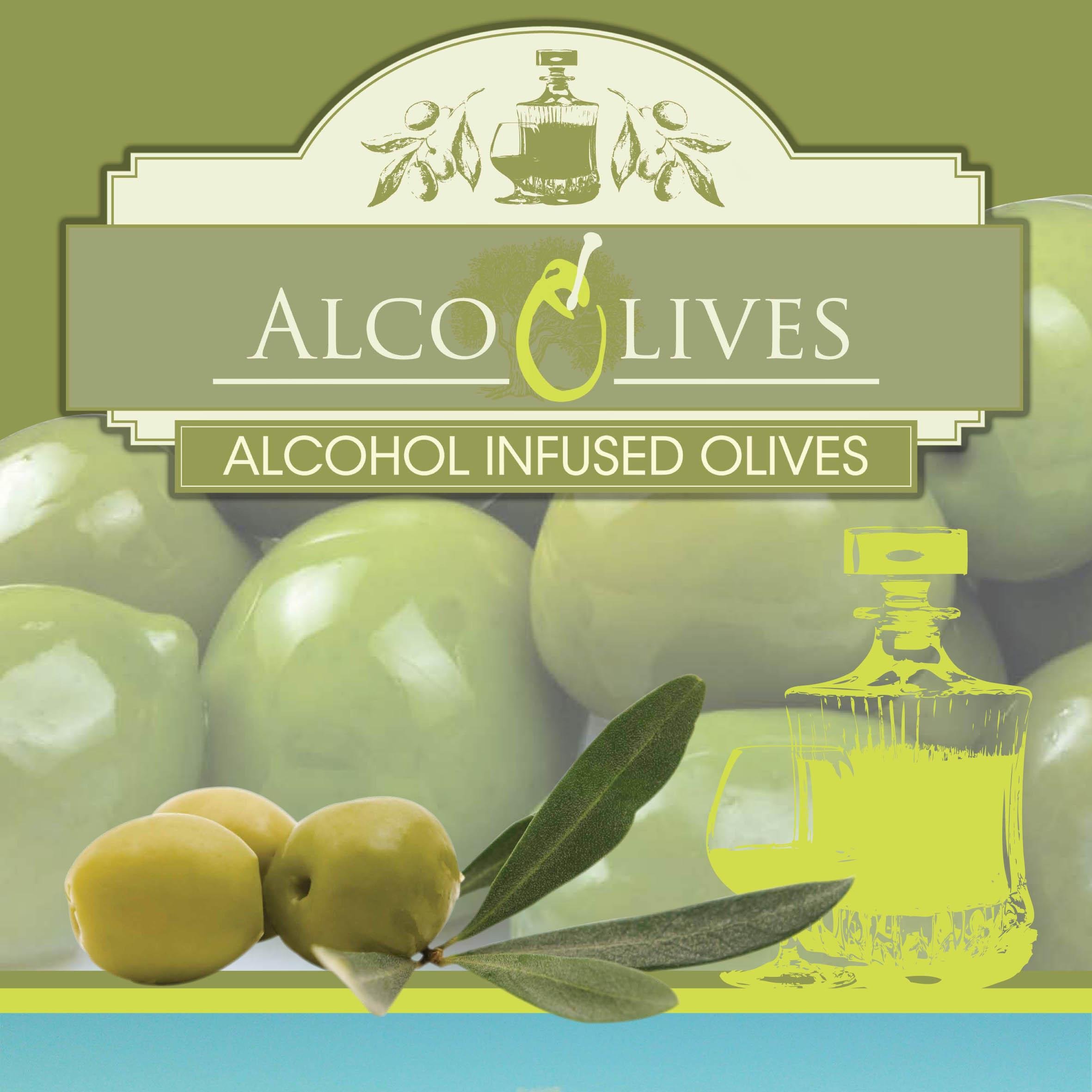 A New Luxury Fine Food Experience - Jumbo Greek olives subtly infused with premium brands of alcohol including the Award Winning NB Gin. Don't Wonder - Try Them