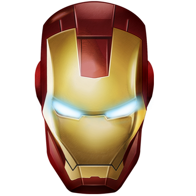 Máscara Iron Superhéroe