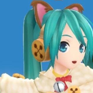 ProjectDIVAfのモジュール、ねこねこケープの非公式bot。　ごしゅじんさみゃ→@soli_tude_bot　※元猫なのでアホの子です。　※ミクさんとは似て非なる存在のようです。
何かありましたら@fh_gebokuまで。