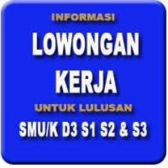 Portal info lowongan kerja terbaru, info lowongan kerja CPNS, BUMN, dan Swasta.