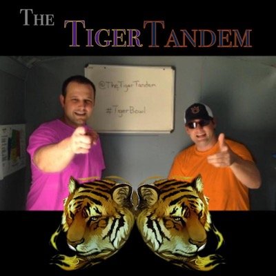 Two Guys who love some good football. One is a LSU fan, one is an Auburn fan and together they are The Tiger Tandem.