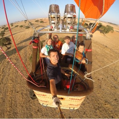 Amazing hot air balloon rides all over Alentejo - Portugal