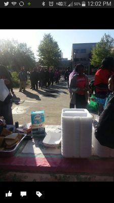 helping feed the homeless is a blessing thank God for putting me in the mist to help others