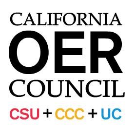 With CCC, CSU & UC, CA OER Council is creating a digital library of affordable course material to save students money.
Image credit: https://t.co/ApMWM3hKMD