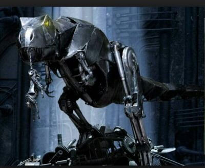 Dino robot #Online. 
Configuration: Prehistoric Predator and tracker.