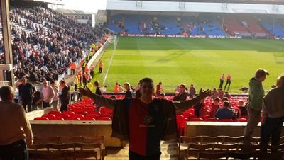 36 Crystal palace fan follow local team Eastbourne town watch the darts Eastbourne