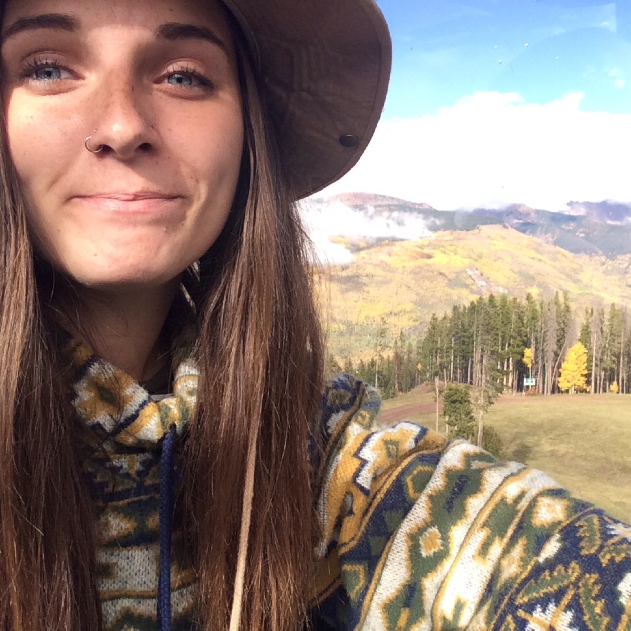 ~Colorado blue bird sky; you could live a mile high~
