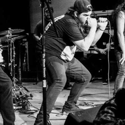 I yell at people for a band called Canopy Veil