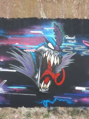 graffitis by spray west, breizh touch, niad-jugla
