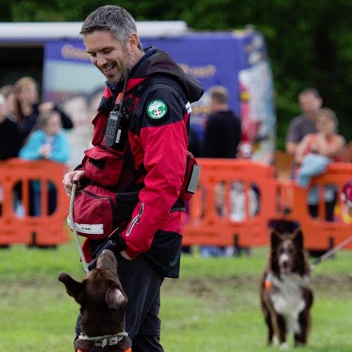 Team Leader and membership officer with Staffordshire Search and Rescue Team and handler of @chocolate_jake