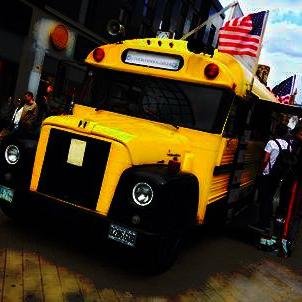 Authentic American style food in a 1970's American school bus! Different country, different taste, different experience! WANTING TO BOOK US? Call 07762 963434!