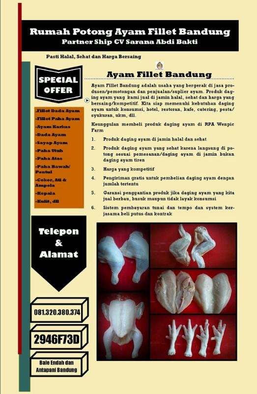 Ayam Fillet Bandung At Ayamfilletbdg Twitter