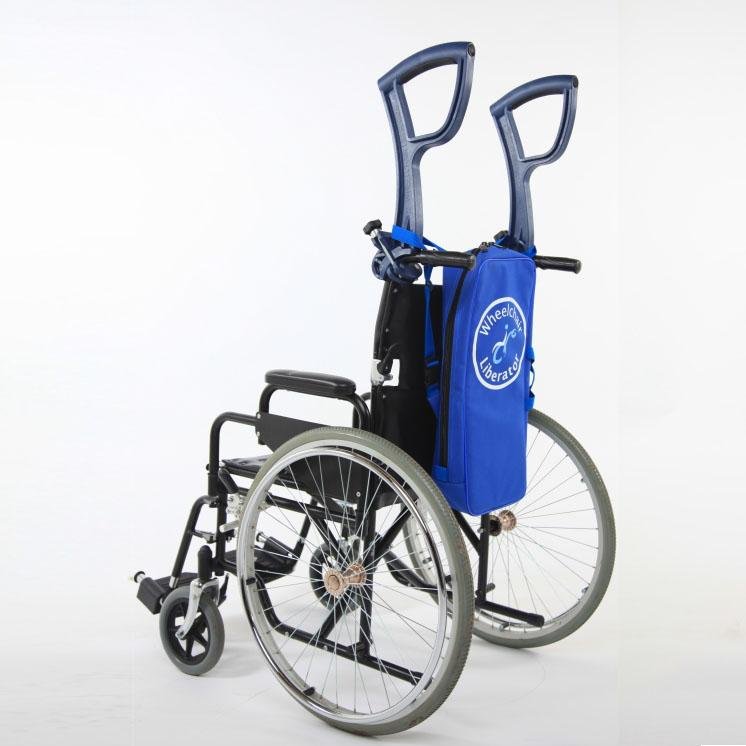 WCHRLiberator's profile picture. A new product for wheelchairs, two handles that attach to a wheelchair in seconds and allow you to easily access the places that used to be a struggle