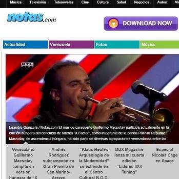 Portal de #noticias. #Música, #Telenovelas, #Cine, #Cultura, #Libros, #Deportes, #Negocios, #Mercadeo, #RSE, #Televisión y #Autos