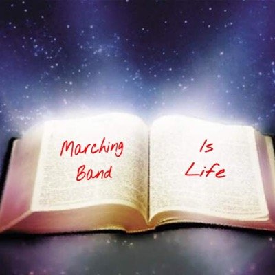 May the Drum Major have mercy upon your intonation. The veil has been torn- DM's always open. #marchingband #marchingbible