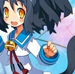 Nyan~ Nice to meet you, I'm Rutile! I just transferred here, and I'm already a success as a delinquent! (Disgaea RP)