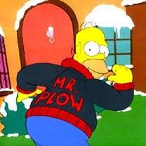 Mr Plow oh thats my name that name again is Mr Plow!