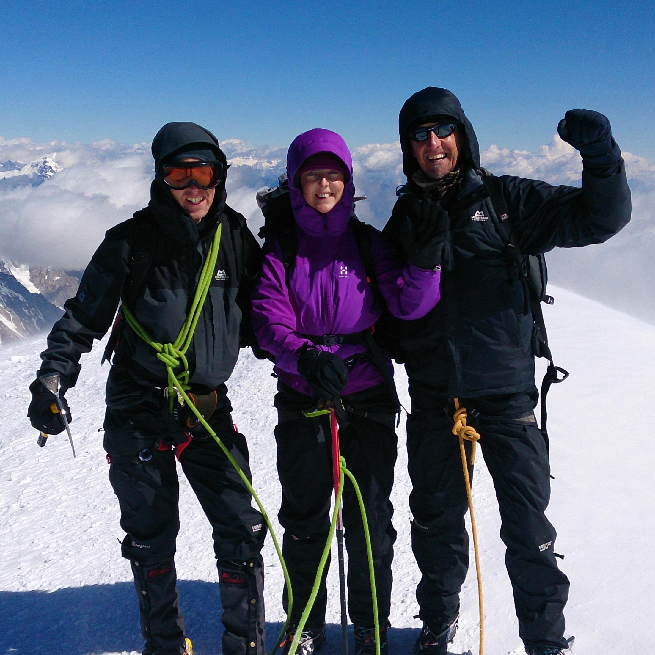 Sporadic Twitterer, briefly more active in 2014/15 to promote our Mont Blanc climb & Christie's charity.