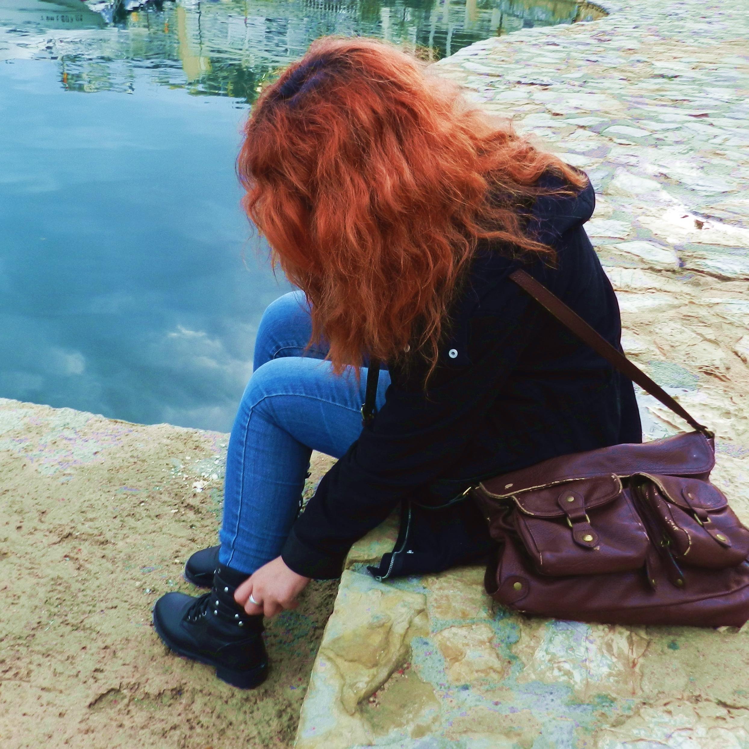 kira_sakurai's profile picture. They say I’ve not soul, ‘cause my hair is red like hell flames