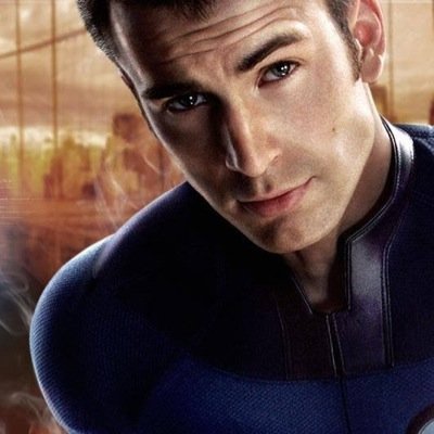 The Human Torch, part of the Fantastic Four. Brother of Sue Storm.