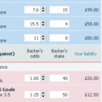 ftblltrdr's profile picture. Database with more than 7000 football matches. Have developed an analysing tool based on shots on goal. Spreadsheet at https://t.co/ZdYJFxqQDv