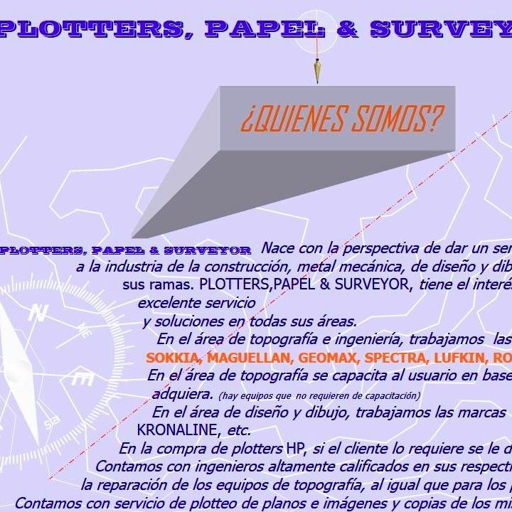 PPS_Mexico's profile picture. PLOTTERS HP, GPS, ESTACIONES TOTALES GEOMAX