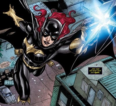 The damsel who isn't in distress. A Gotham Girl who wanted to fight. So, I took the cowl and became Batgirl.