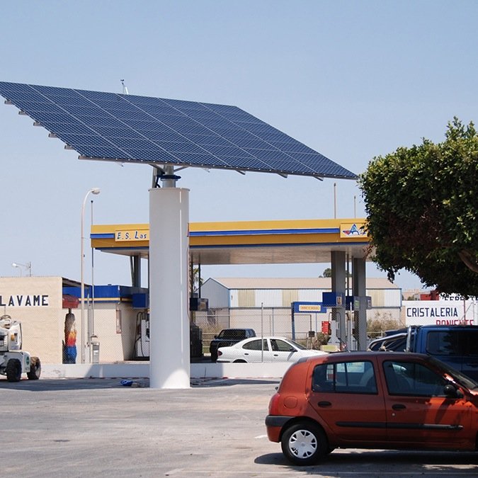 Leader in Solar Tracking Technology, dual axis with geographical tracking software, German Engineered