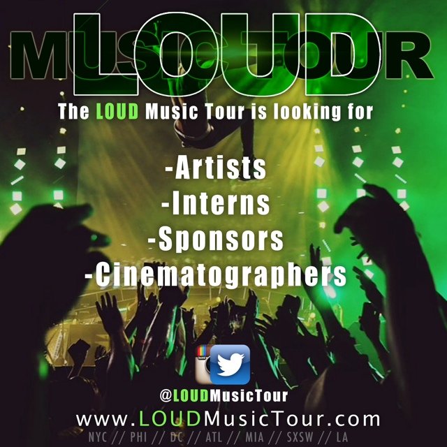 LOUDCollegeTour's profile picture. The LOUD COLLEGE TOUR is taking over your CAMPUS! A multi-genre Indie Music + Campus Networking Experience! Follow: @LOUDMusicTour

Fall 2014