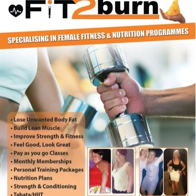 Fit2Burn's profile picture. Fit2Burn Health & Fitness. Personal Training. Tabata Training. HIIT Training. Circuit Training. Indoor/Outdoor Bootcamps. Fully REPs certified. Aintree.