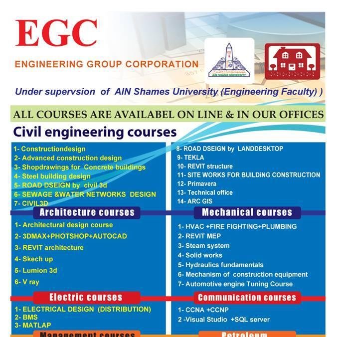 EGC IS design office specialist in the engineering training